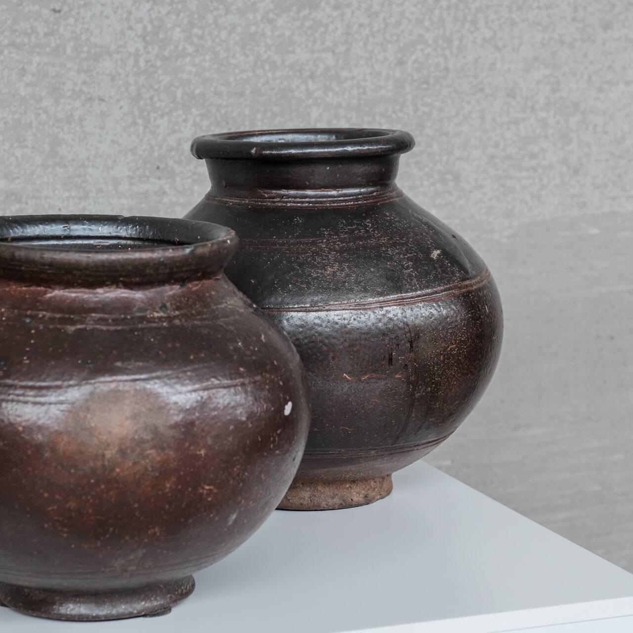 Antique Spanish Ceramic Water Pots Vases