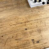 Two-sided central island counter in pine 220cm