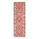 1970s Turkish Oushak Handmade Wool Cotton Pink Runner Rug 98x315
