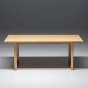 Table basse en chêne, Carl Malmsten, années 1960, Suède