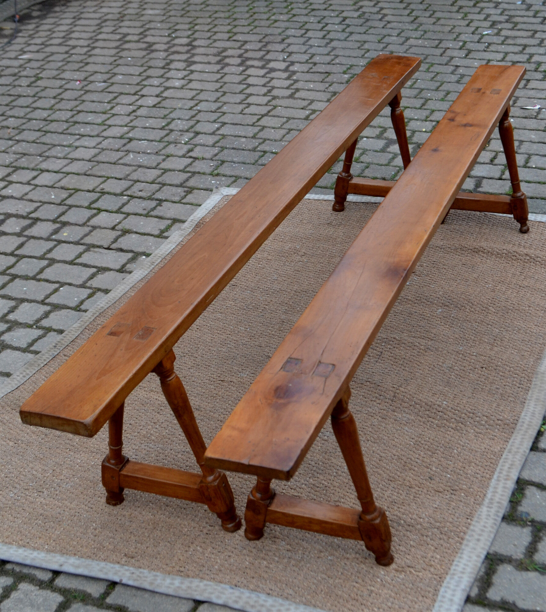 Pair of benches