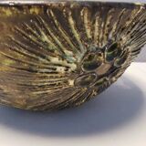 Bol en céramique, conçu par Jette Hellerøe pour son propre atelier de céramique, Danemark années 1980.