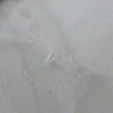 Two vintage speckled plates