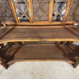 Rattan and wicker bar