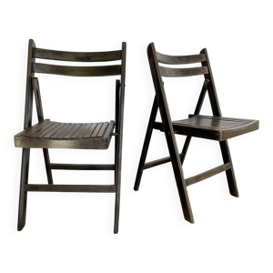 lot de 2 chaises pliantes