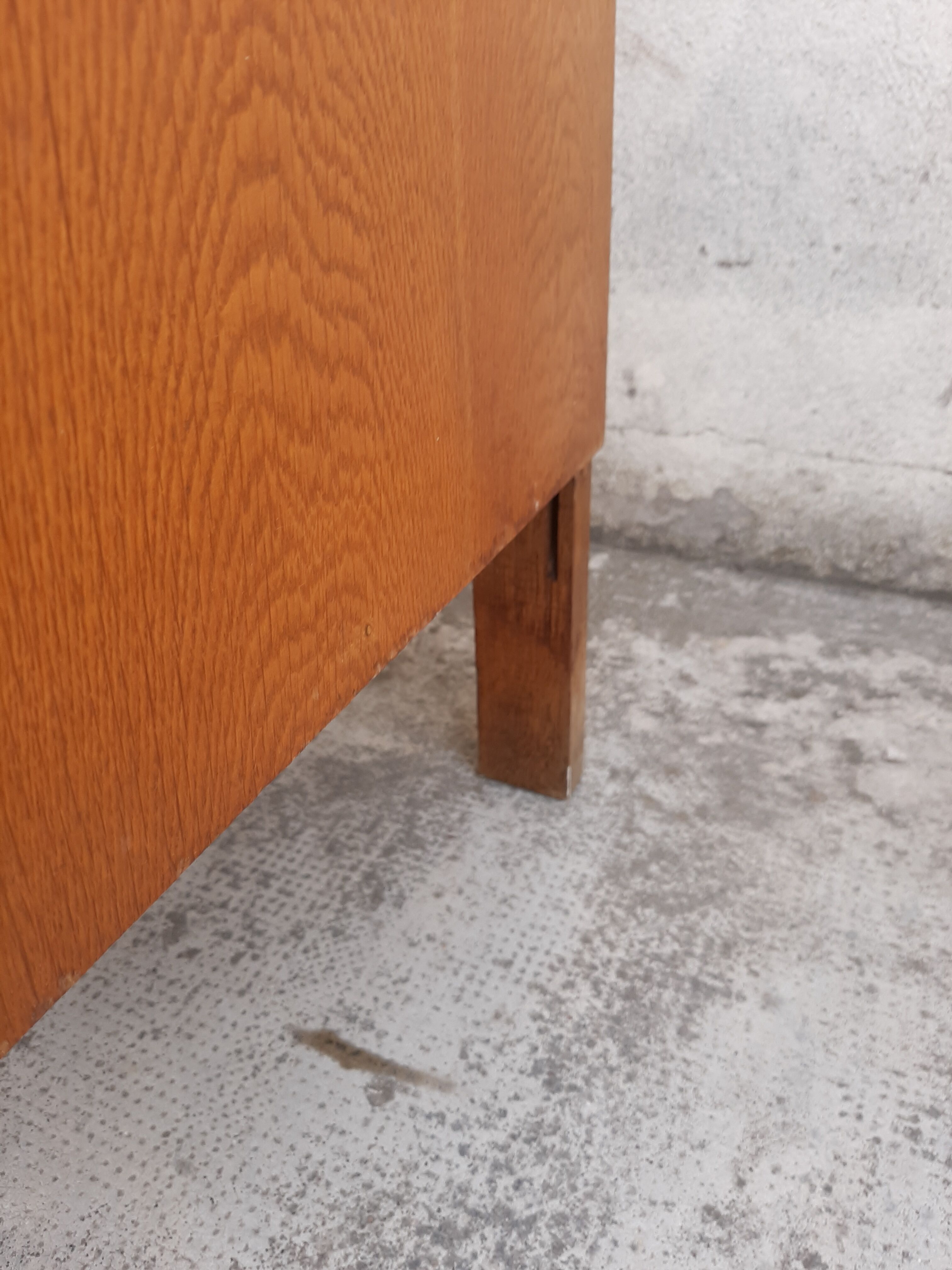 Vintage chiffonnier year 50 in light oak