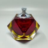 1960s Stunning Table Lighter in Murano Sommerso Glass By Flavio Poli for Se