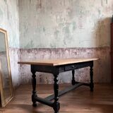 Table de ferme ancienne en chêne