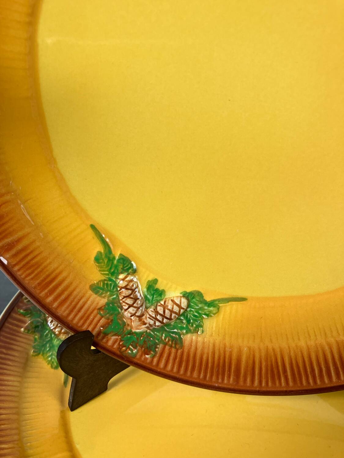 Vintage-Set of 6 beautiful dessert plates-West Germany