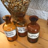 Old pharmacy bottles