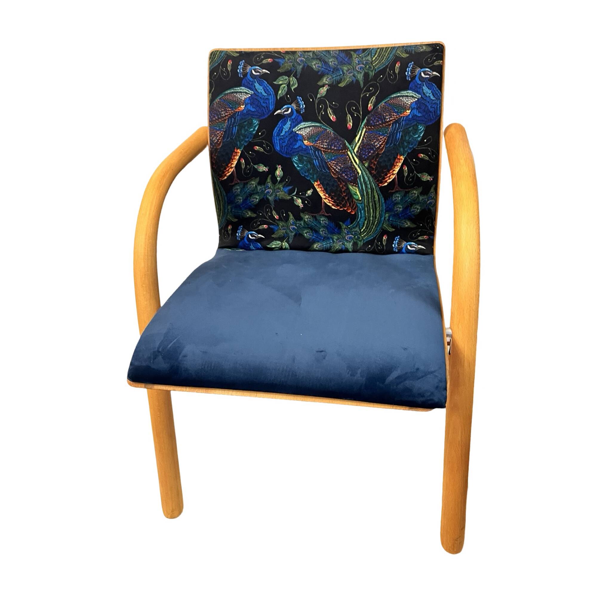 Upholstered chair, type S320, designed by W. Schneider, U. Böhme, Thonet, Germany, 1984