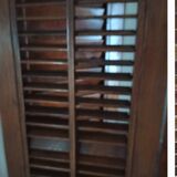 Oak screen
