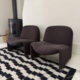 Pair of Alky Giancarlo Piretti armchairs