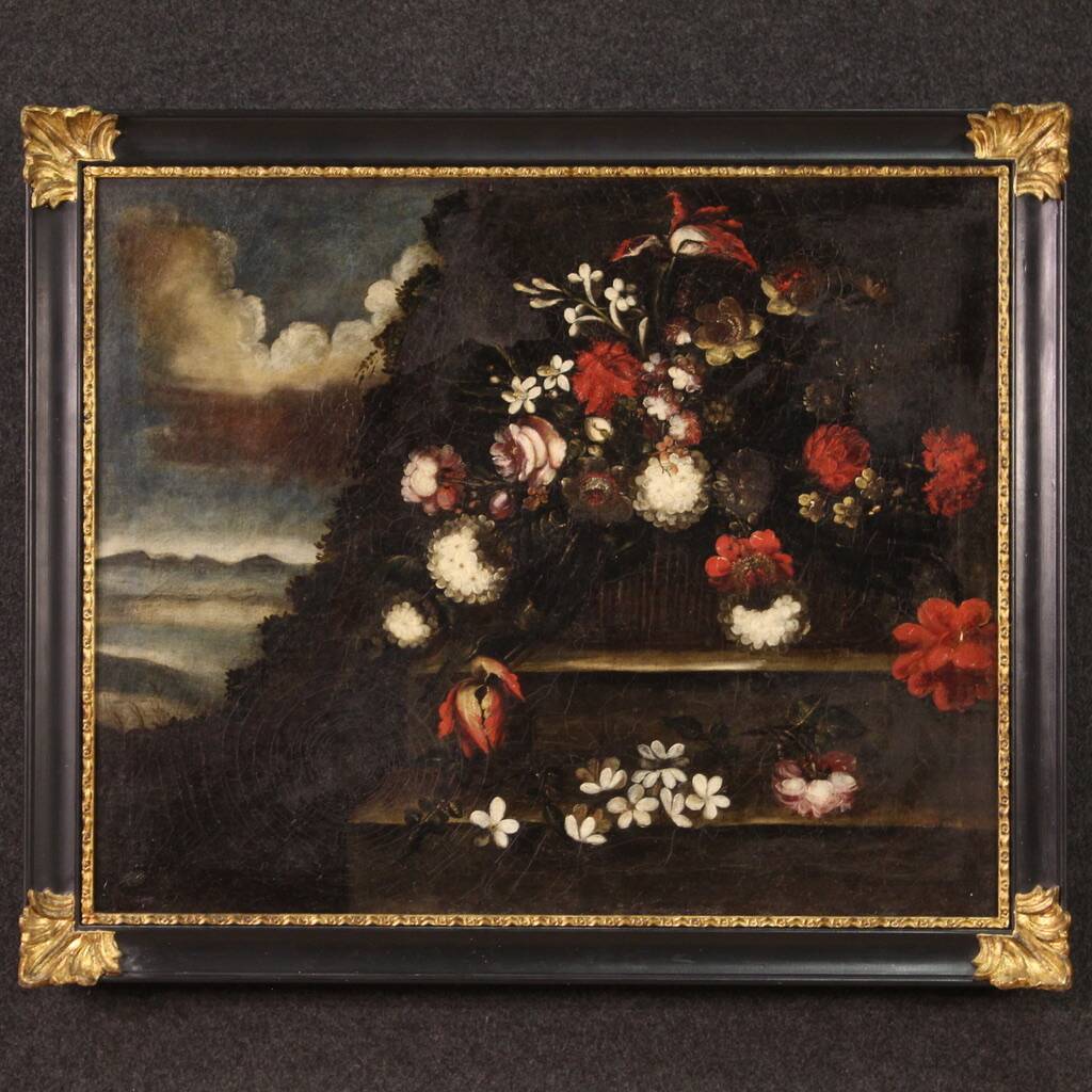 Italian still life from the first half of the 18th century