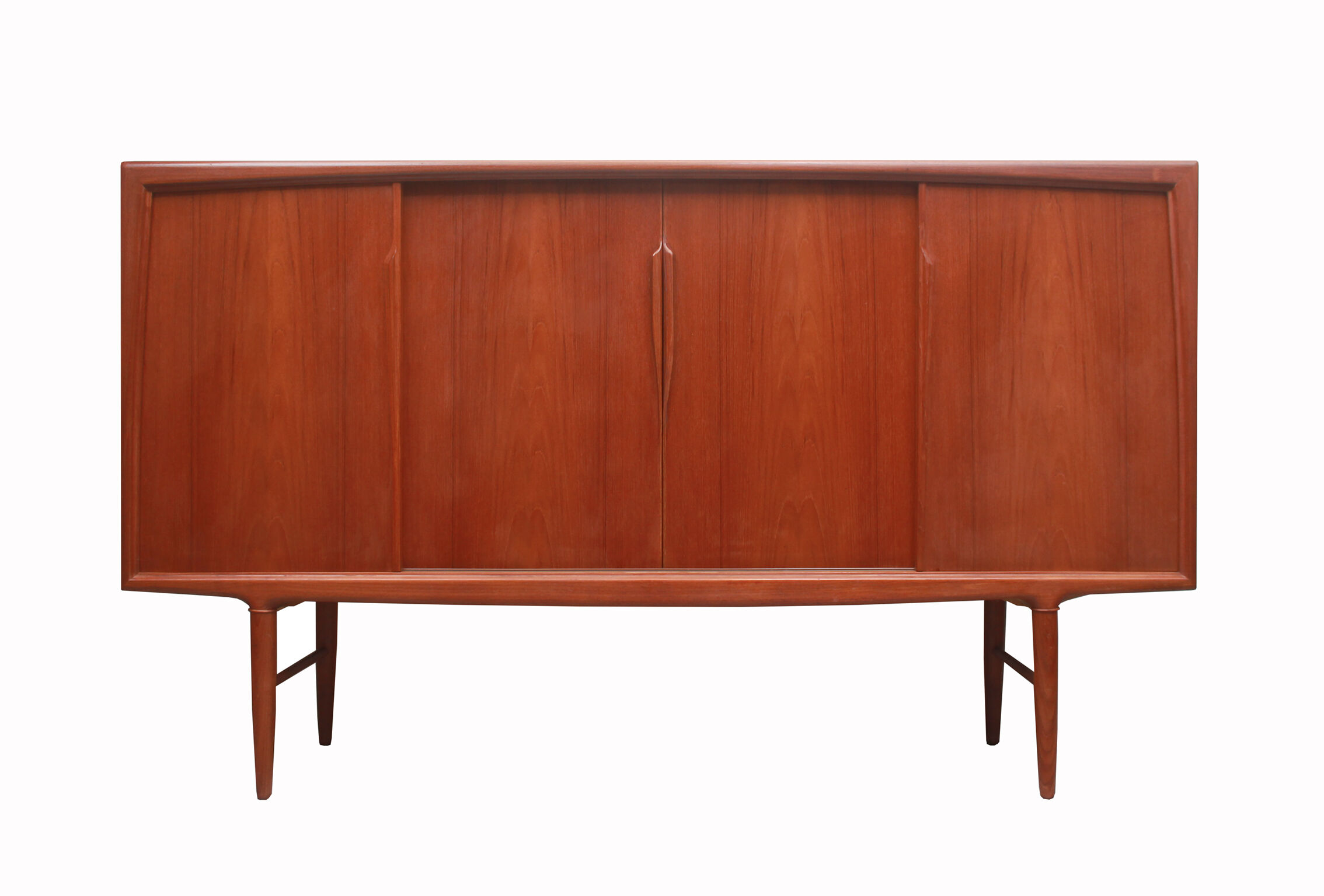 1960s teak sideboard Axel Christensen with sliding doors