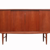 1960s teak sideboard Axel Christensen with sliding doors