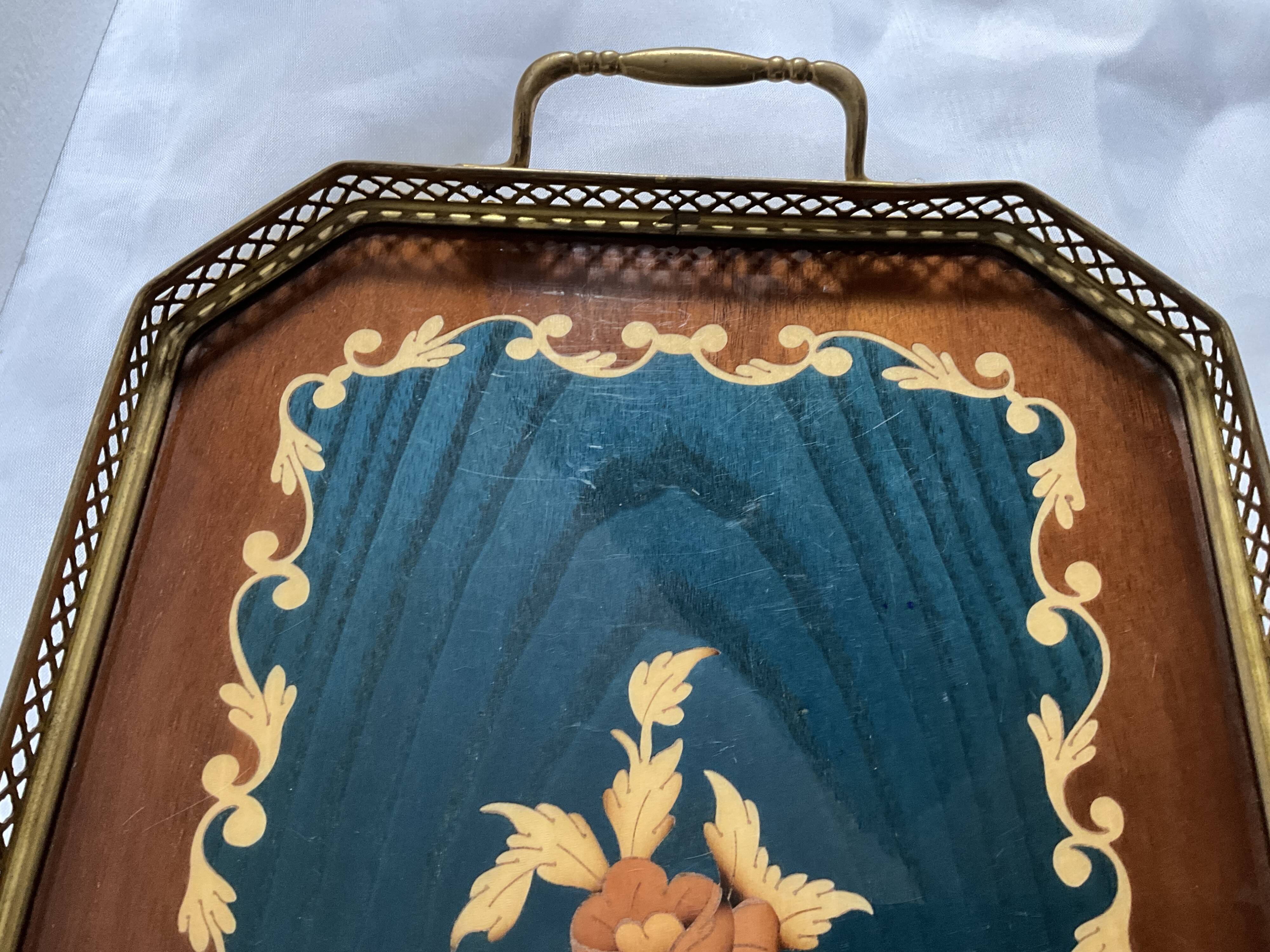 Art Deco marquetry table