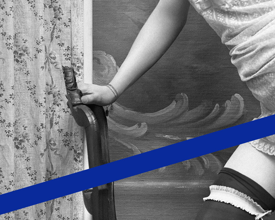 Vintage photography woman cabaret - A3 - 1920