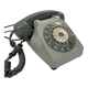 Téléphone de bureau vintage de marque Ericsson années 1960