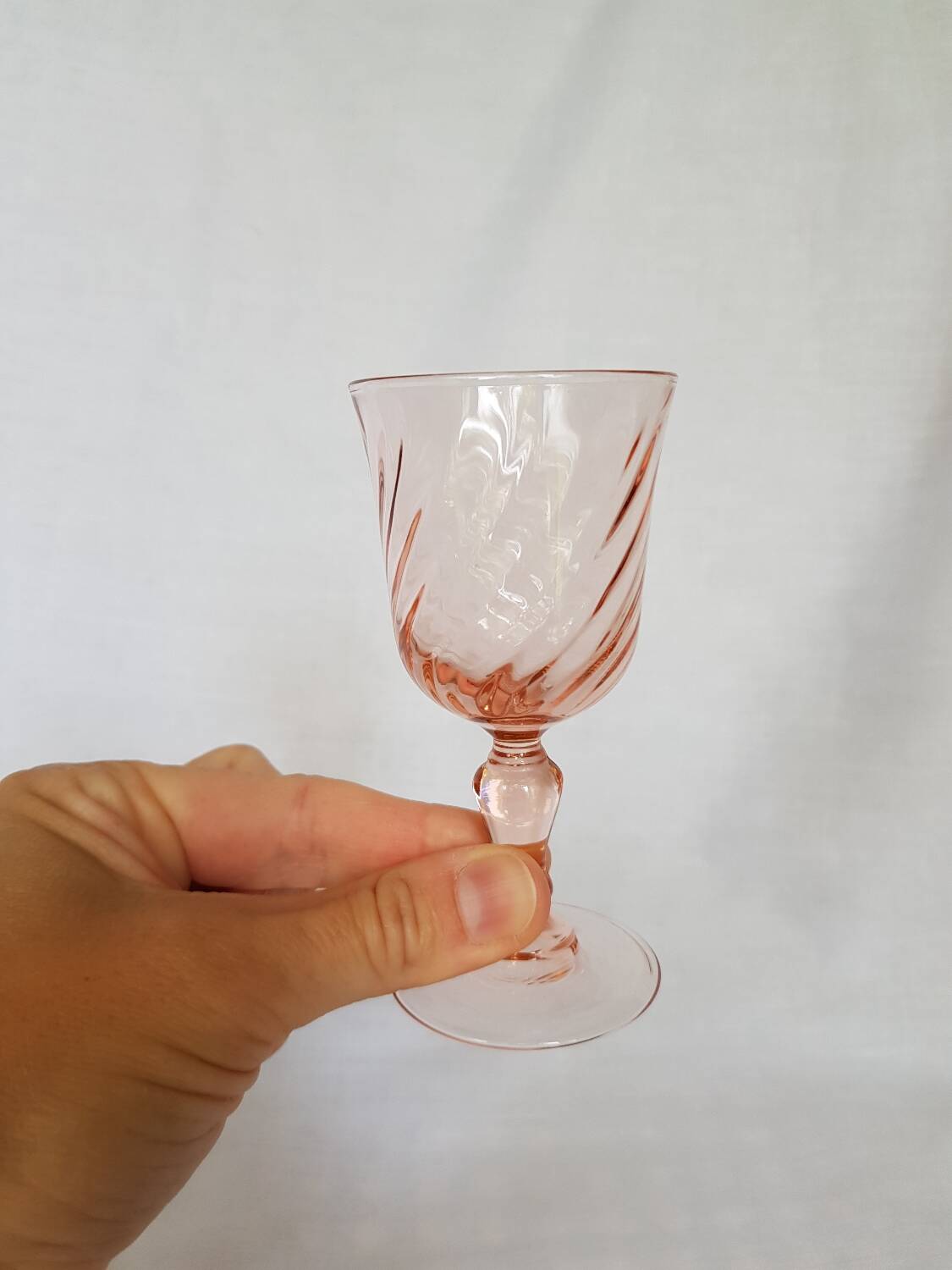 5 verres à shot tourbillonnants Luminarc Rosaline