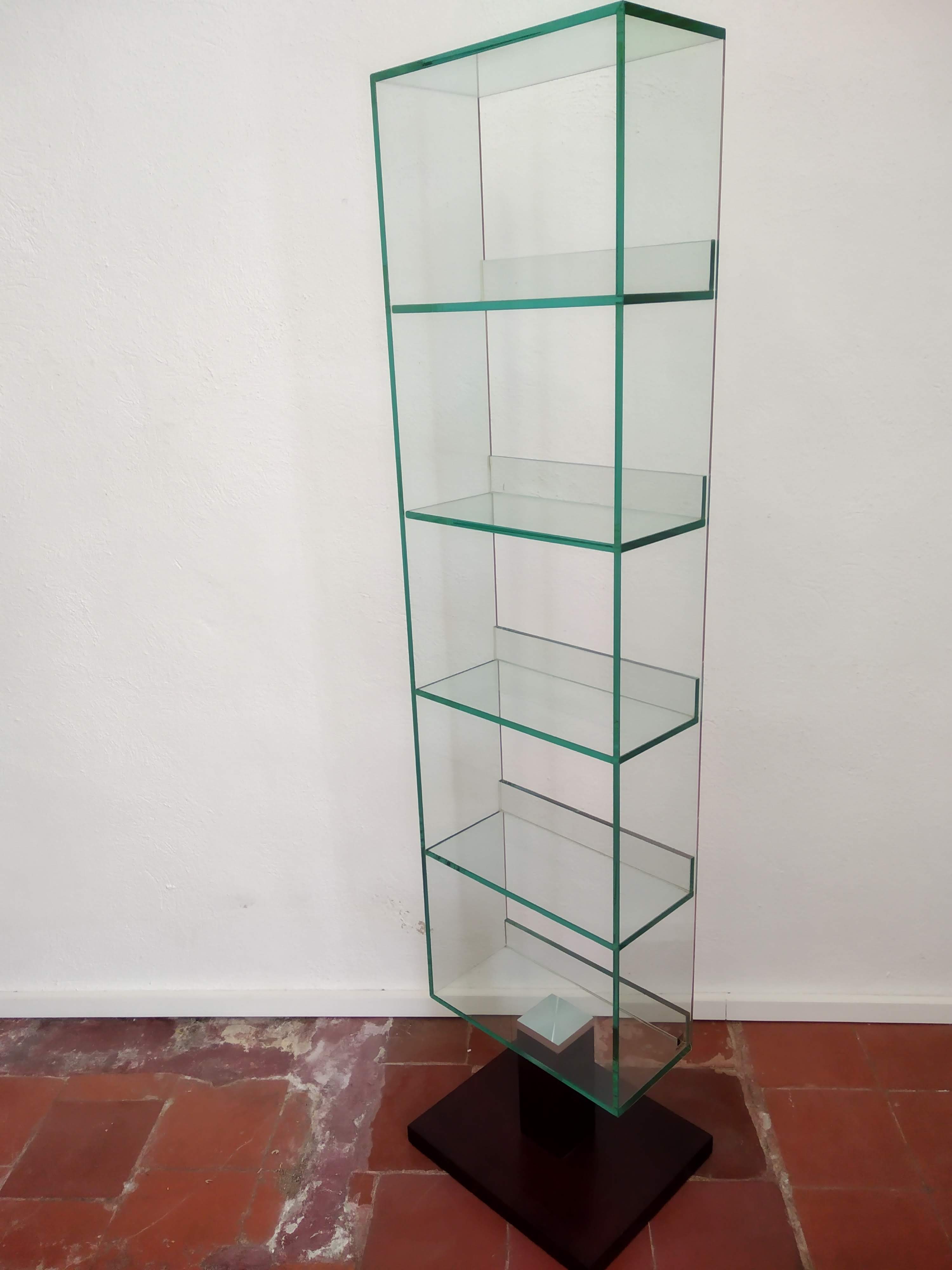 Marais International glass bookcase