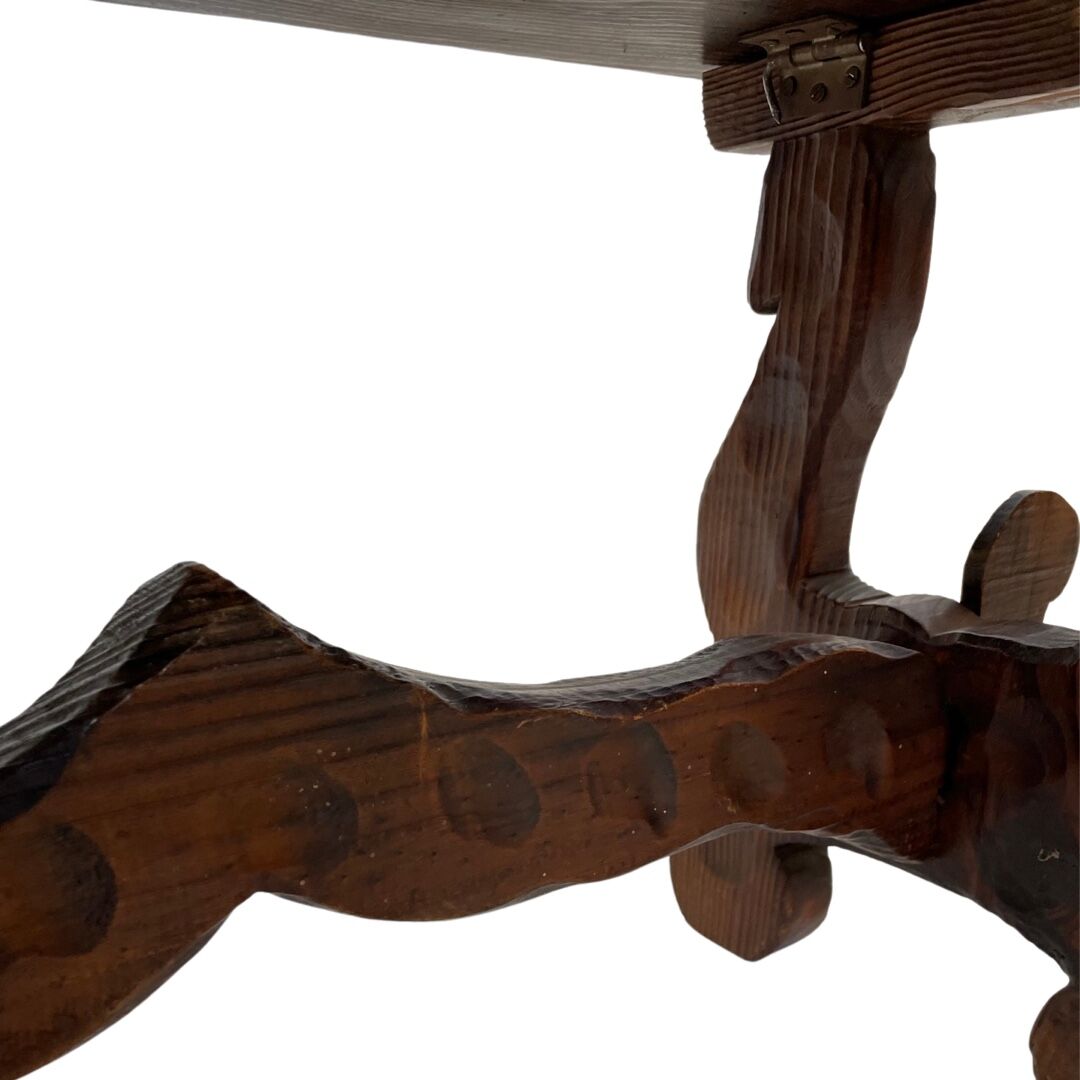 Vintage brutalist spanish wall cabinet cupboard design