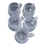 set of liqueur glasses "mini mug"