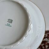 Limoges porcelain salad bowl