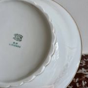 Limoges porcelain salad bowl