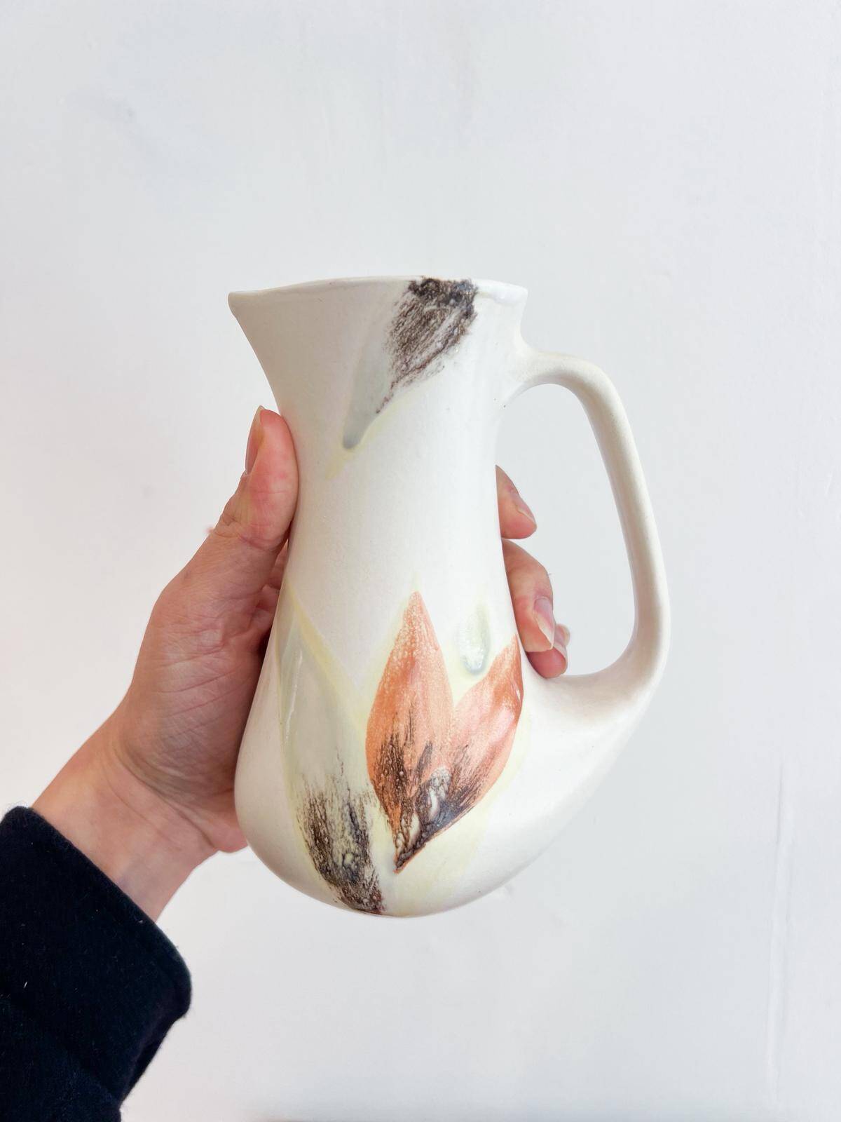 Carafe en céramique émaillée Niderviller