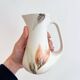 Niderviller glazed ceramic carafe