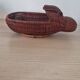 Panier osier zoomorphe hippopotame