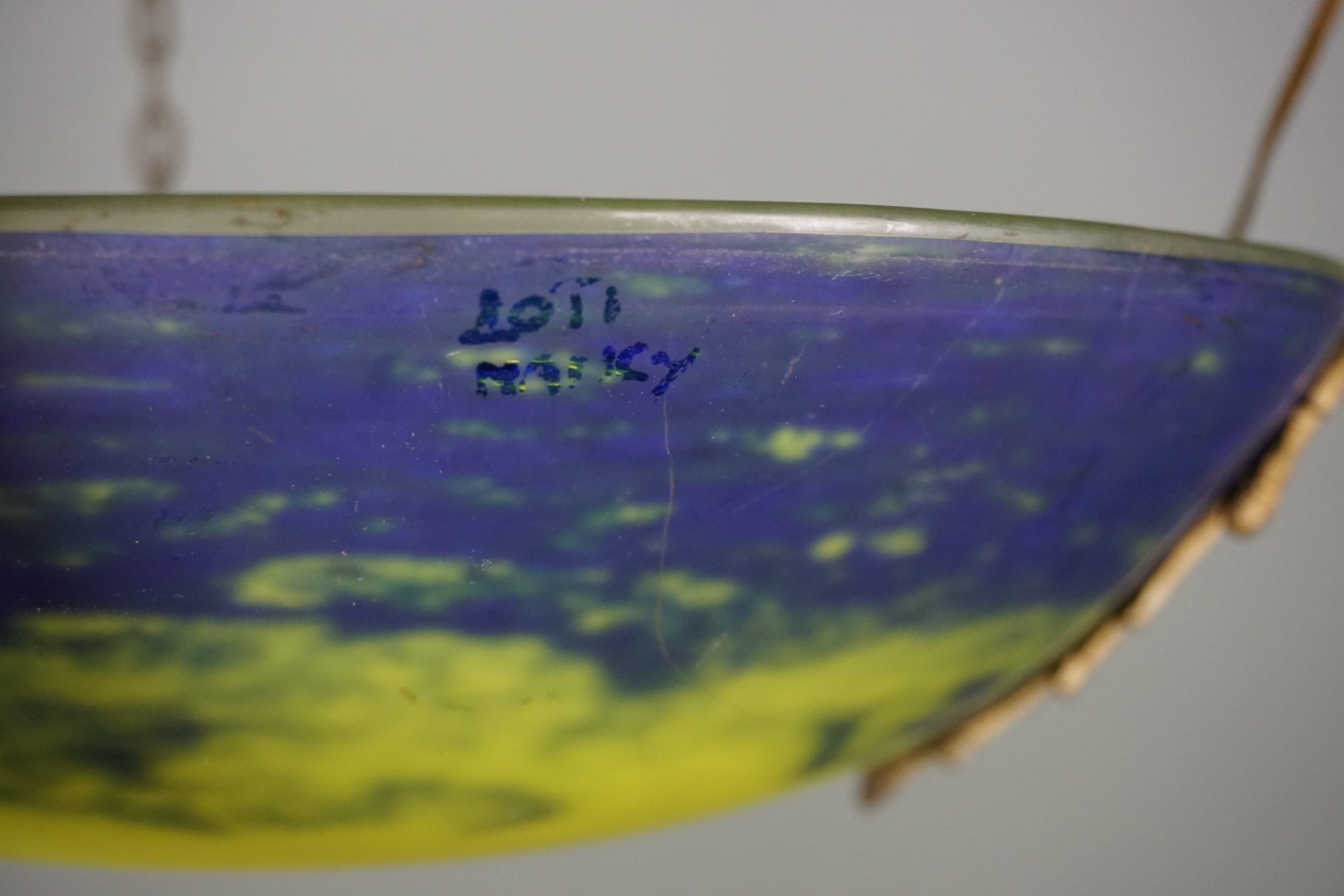 Art Deco pendant lamp