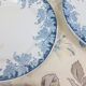6 Assiettes plates Saint Amand Platane