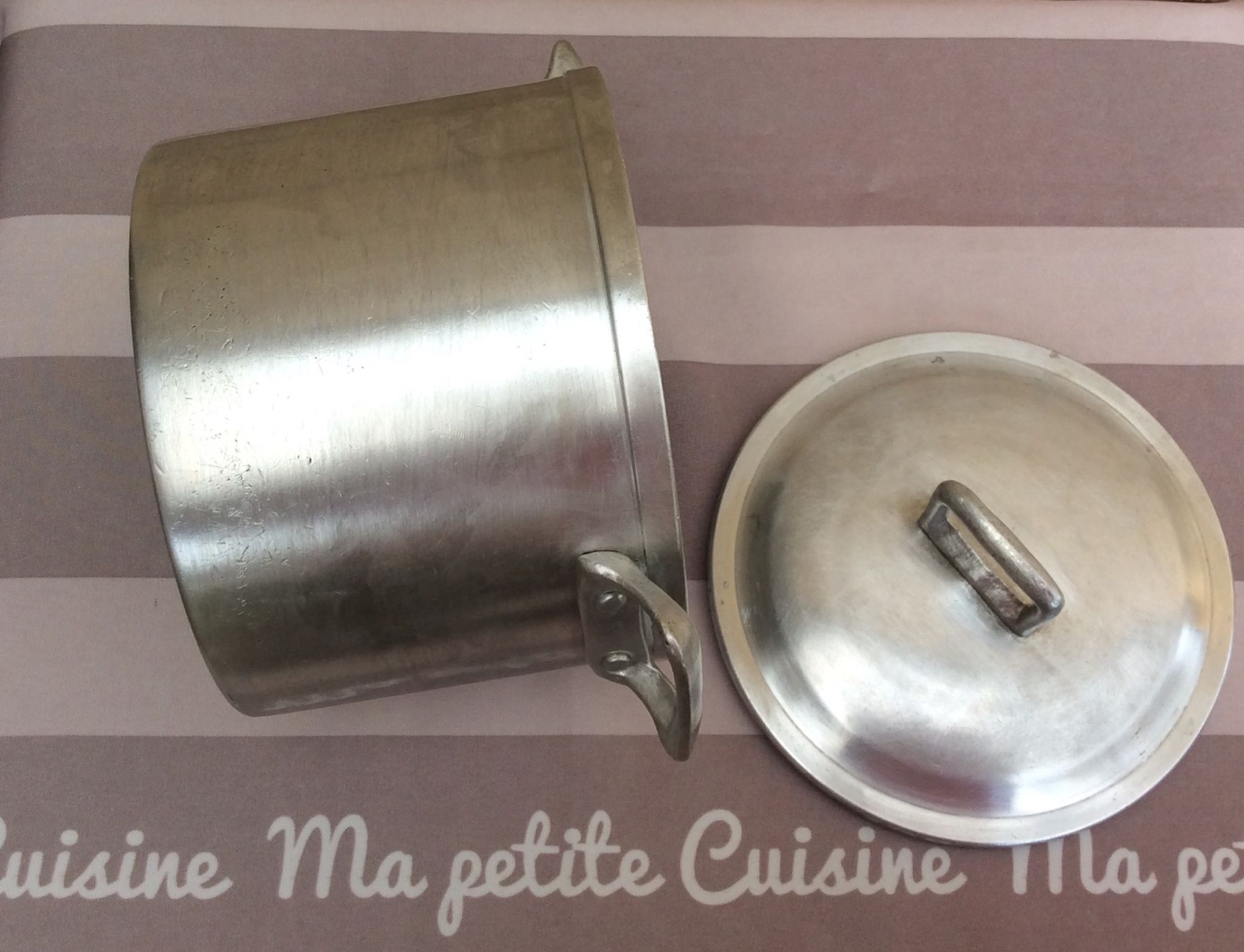 Casserole aluminium vintage