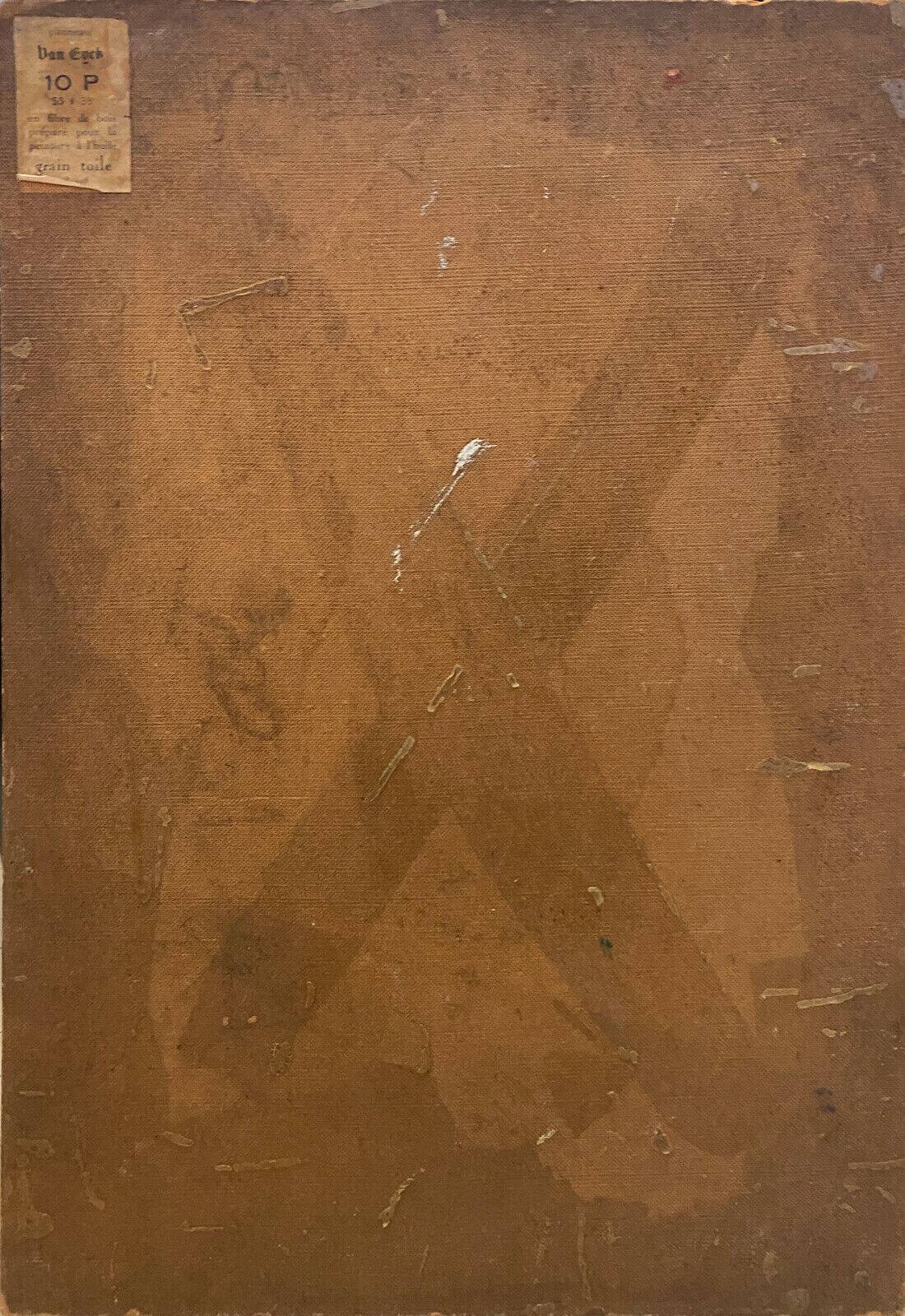 HSP Painting "Nude in the Red Chair" Model Post Cubist Workshop