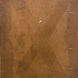 HSP Painting "Nude in the Red Chair" Model Post Cubist Workshop