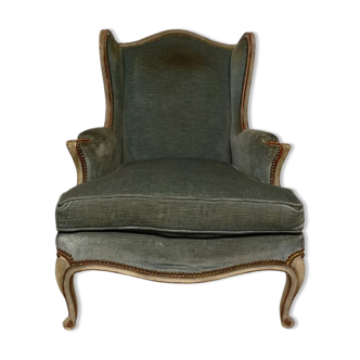 Fauteuil Louis XV " Bergère " 19ème siècle