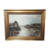 Oil on canvas