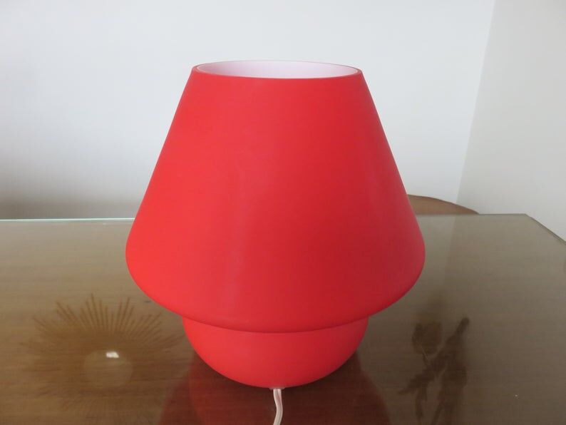 Red "mushroom" lamp 770s