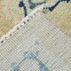 Tapis Persan Vintage Beige Et Bleu à Motifs Floraux, 301x388Cm