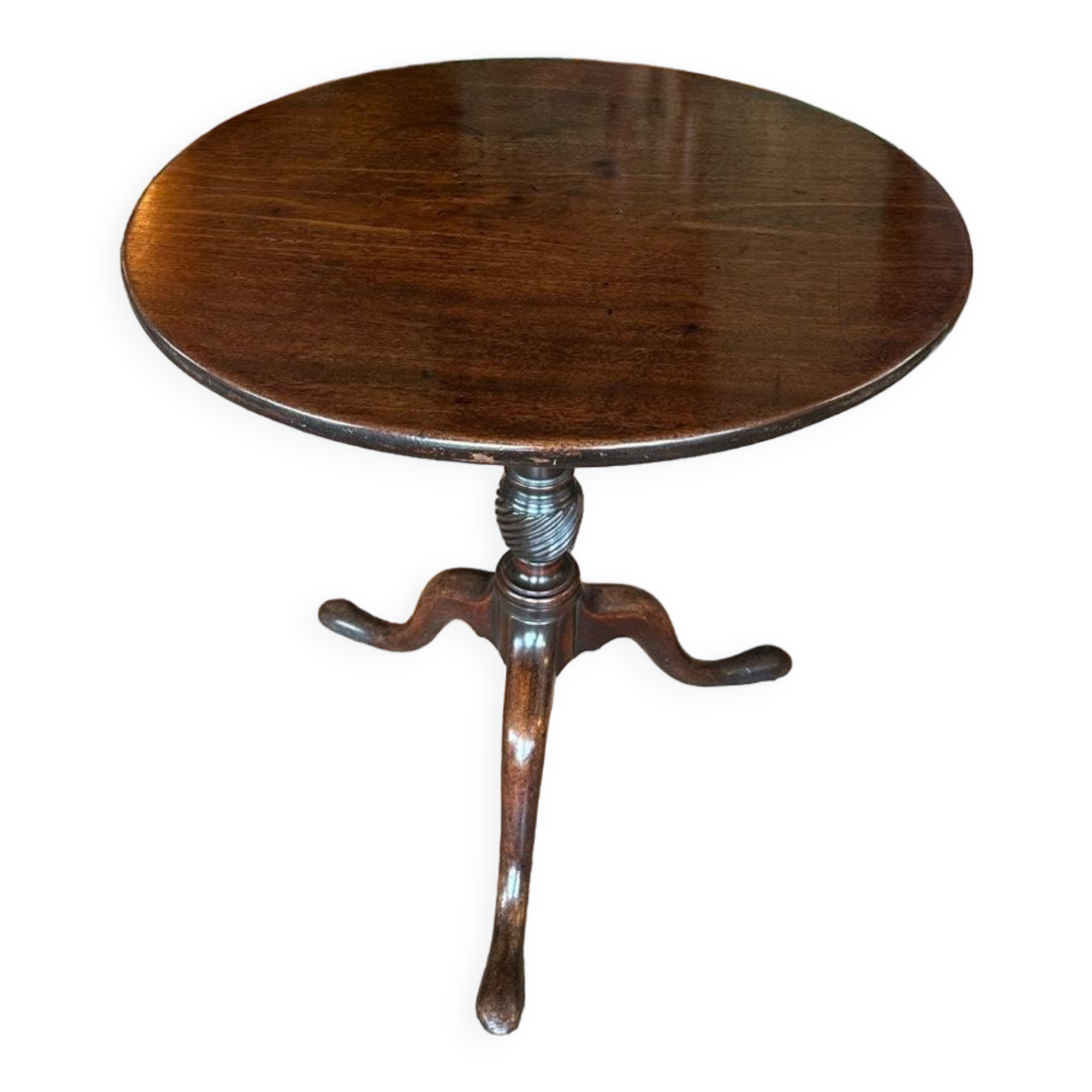 Antique side table / tilt top table