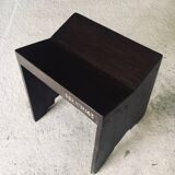 Modernist PJ-SI-68-A Sewing Stools by Pierre Jeanneret for Chandigarh, 1950s, India, Set of 2