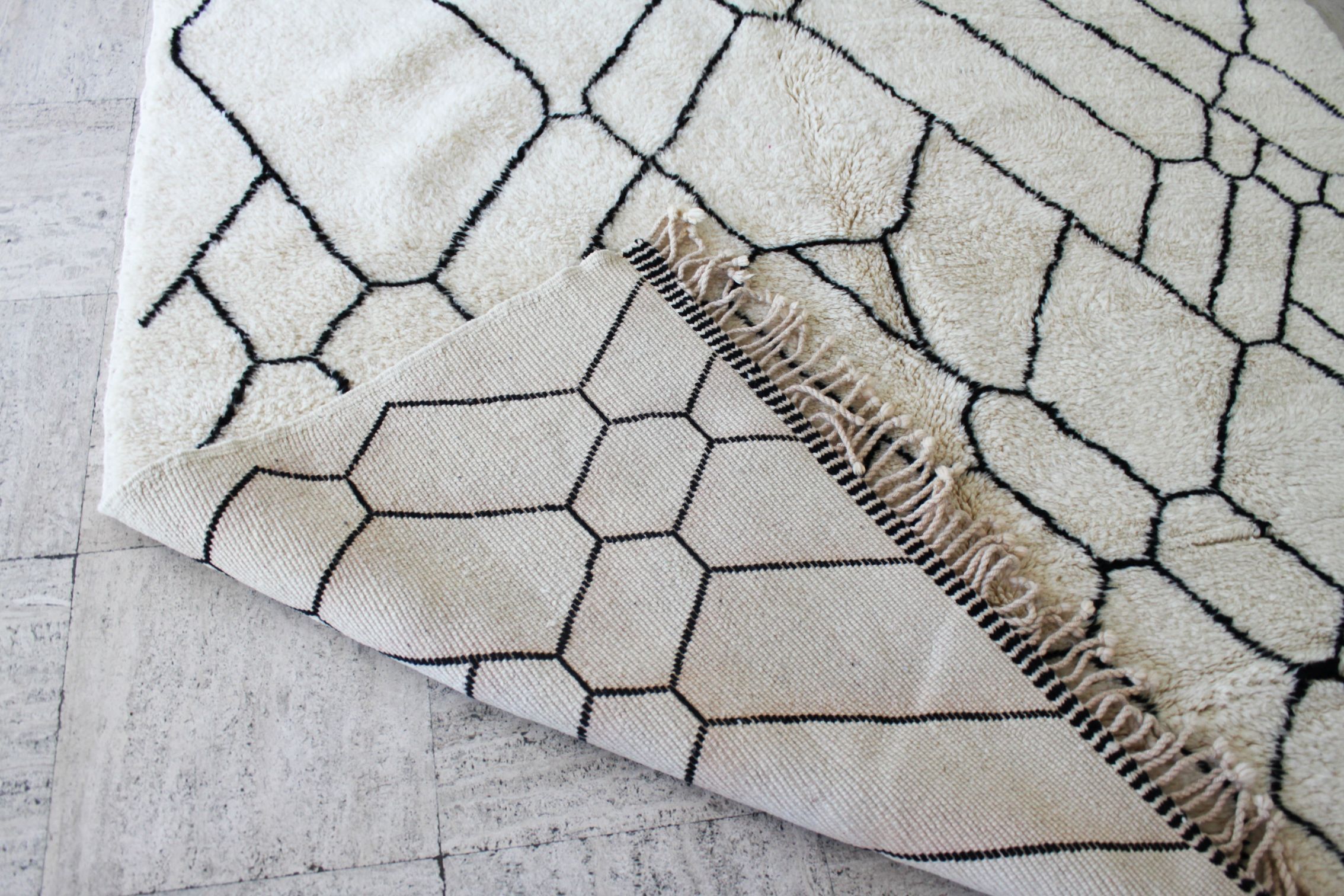 Berber carpet, Beni Ouarain, 220x305.