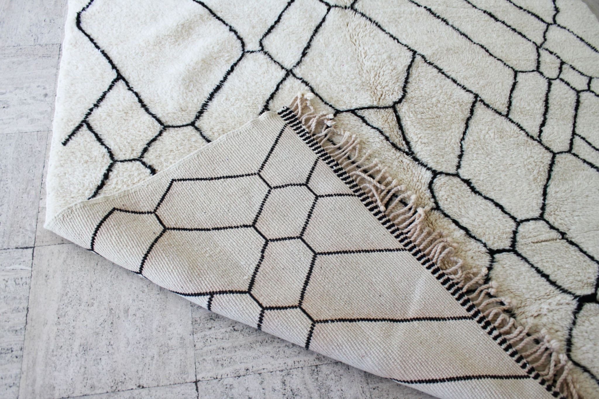 Berber carpet, Beni Ouarain, 220x305.