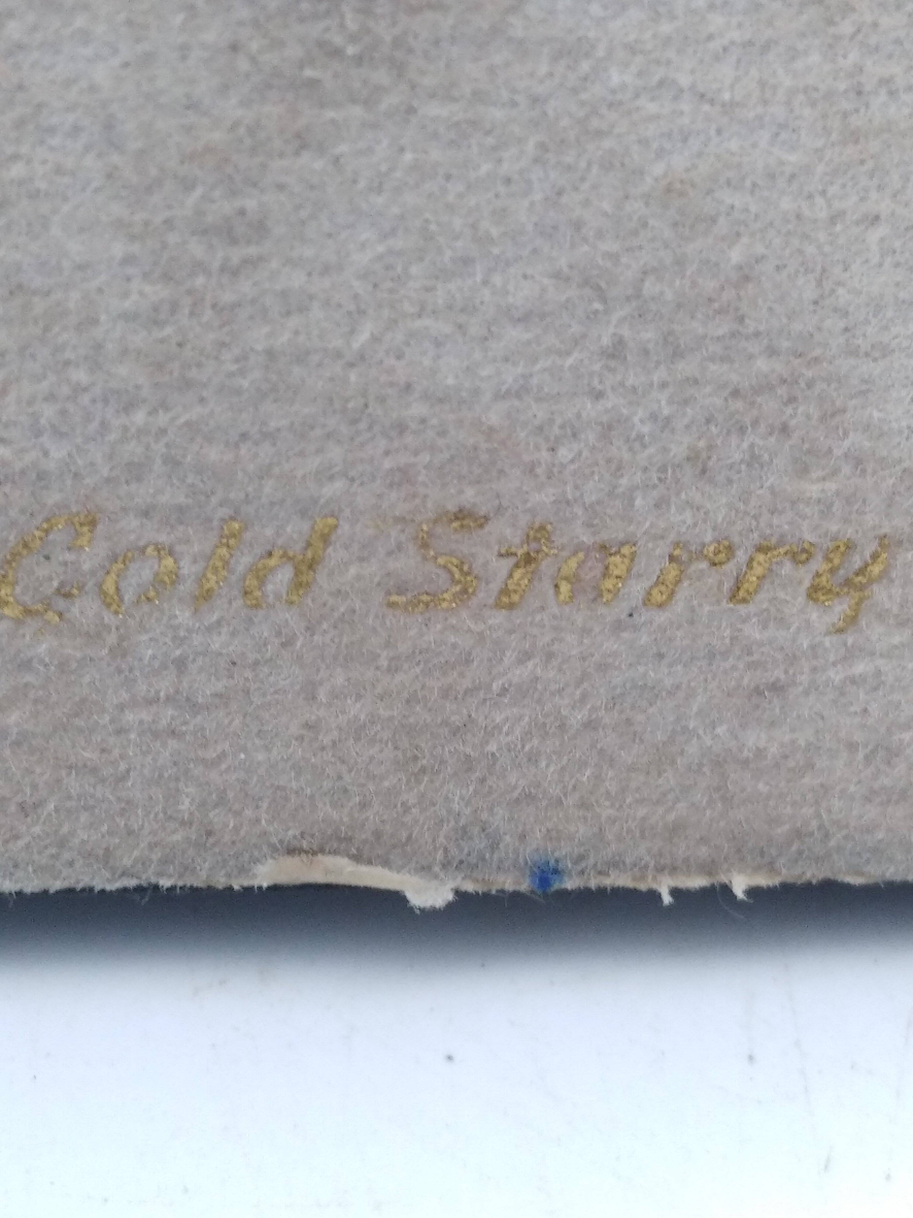 Gold Starry bookends.