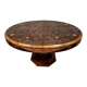 Art Deco period extension table in heather magnifying glass circa circa 1920-1925 (280cm)