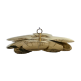 Ceiling lamp brass flower