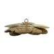 Ceiling lamp brass flower
