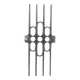Fixation de porte moulée brutaliste des années 1980, Allemagne
